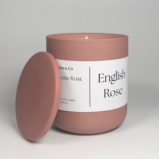 English Rose Candle